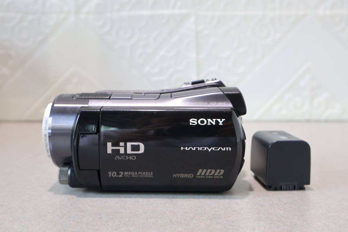 G9082 L 中古☆SONY HDR-SR12 ハンディカム フルHDハイビジョン