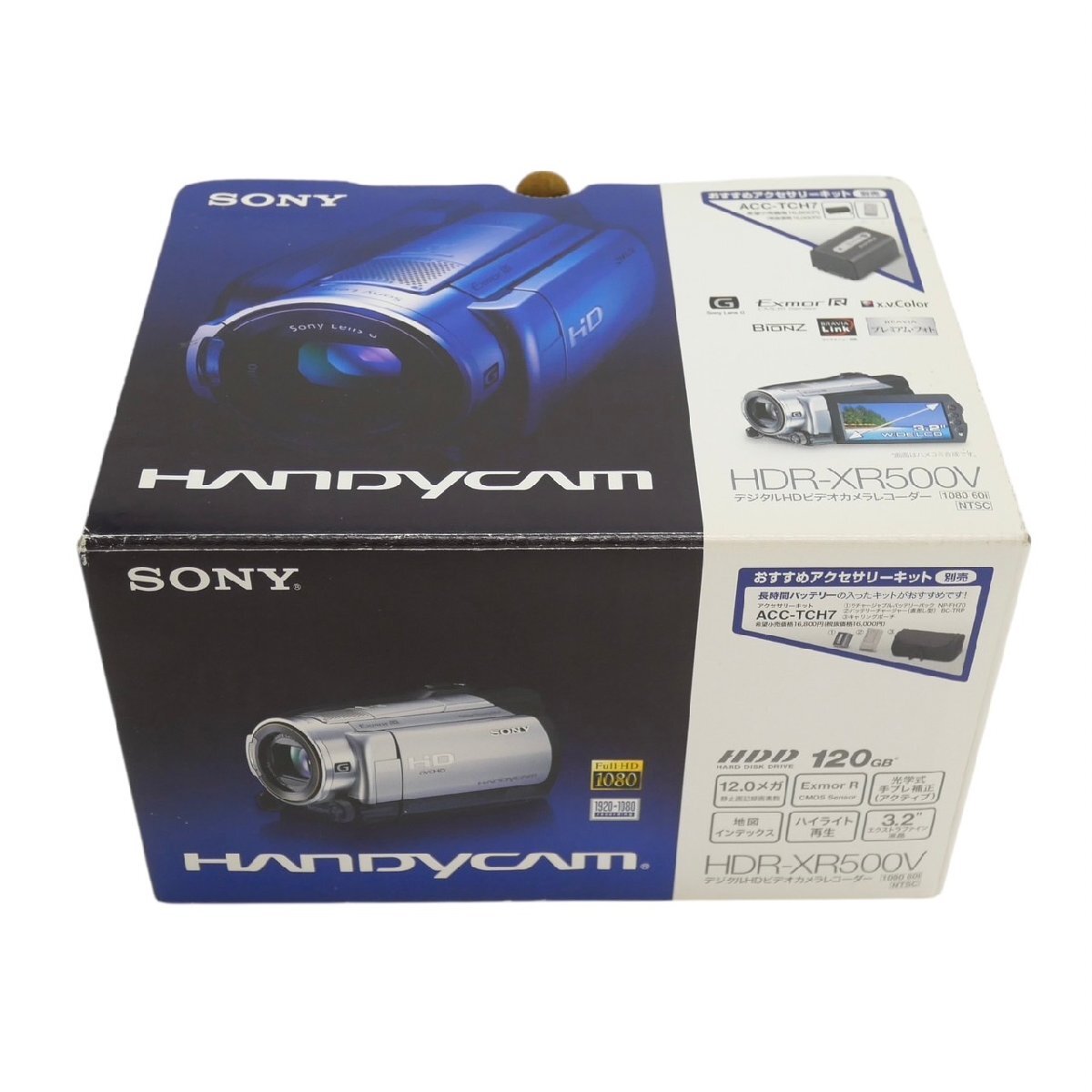【未使用保管】SONY ソニー HDR-XR500V ビデオカメラ ハンディカム HDR-XR500V/XR520V 商品の写真 | デジタルビデオカメラ Handycam