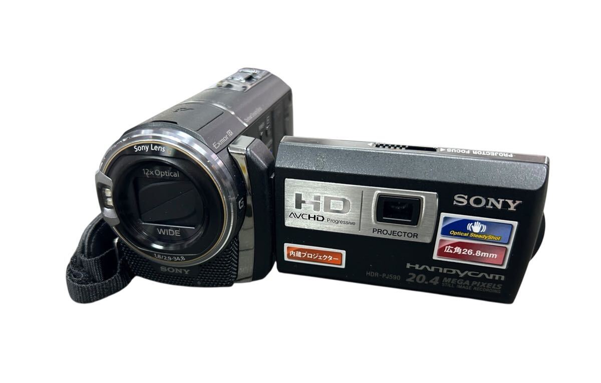 1円スタート SONY ソニー デジタルビデオカメラ HDR-PJ590V