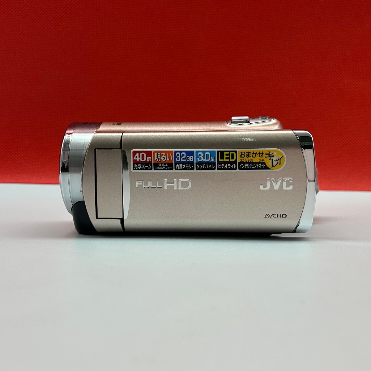 ◇29 JVC Everio GZ-E265-N デジタルビデオカメラ 動作確認済