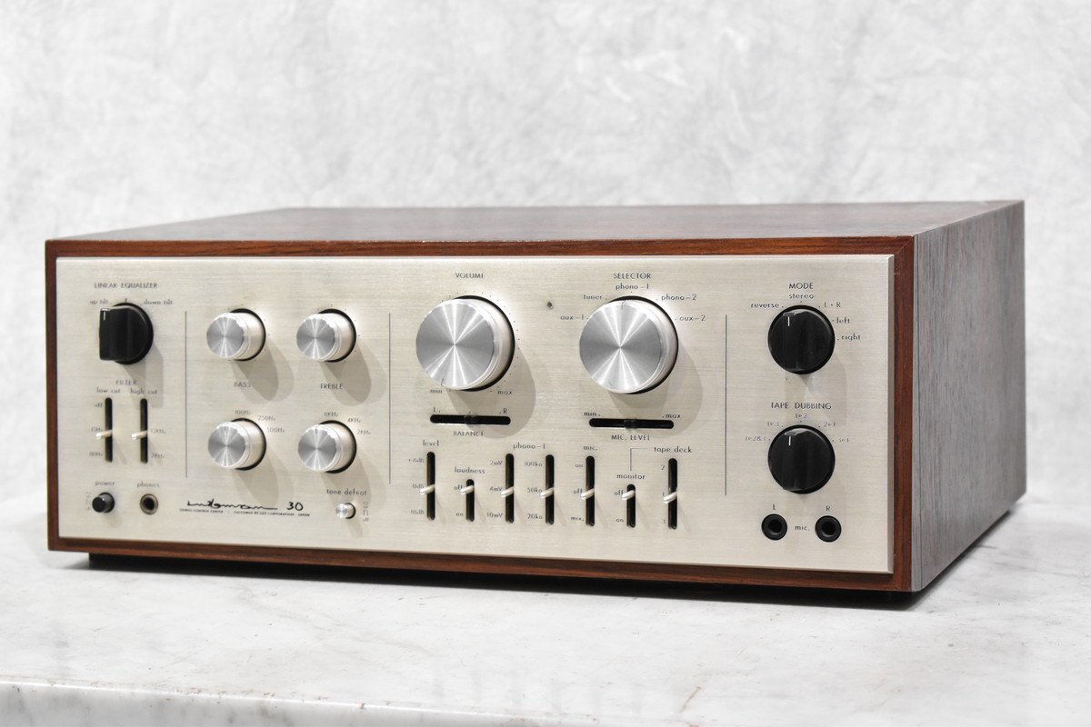 LUXMAN CL30 真空管プリアンプ LUXMAN CL30 真空管プリアンプ