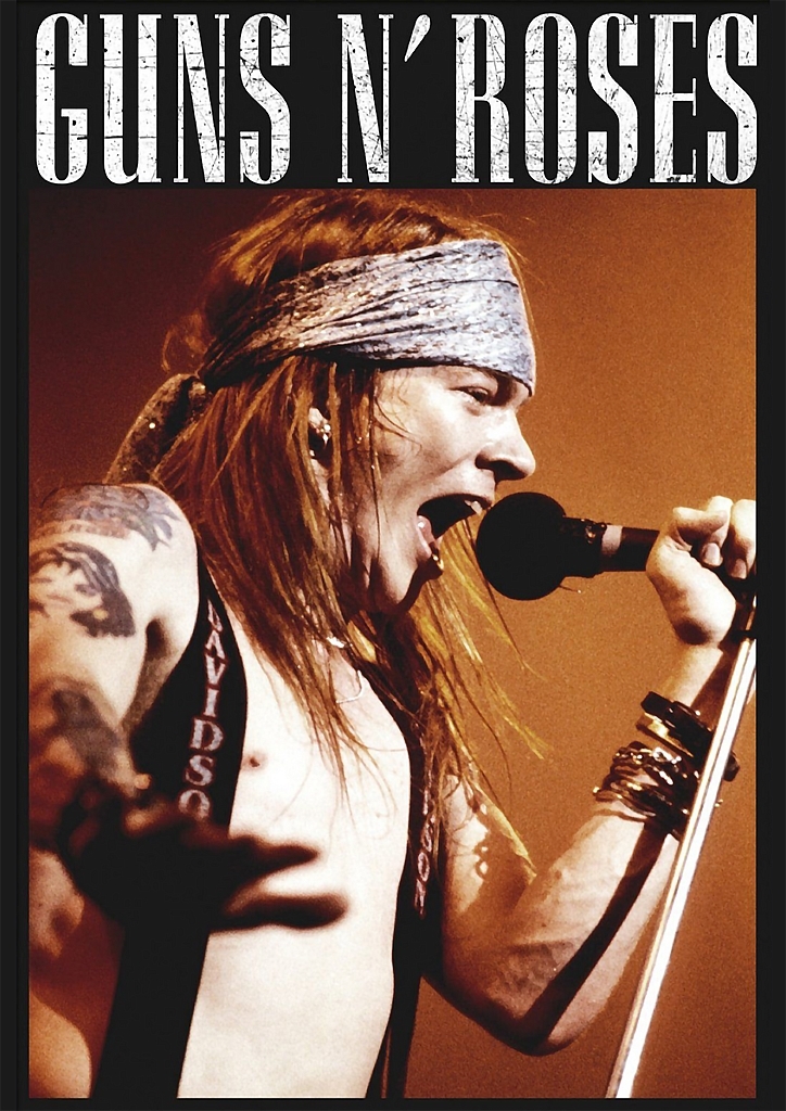 ポスター☆アクセル・ローズ（Guns N' Roses）☆W. Axl Rose/ガンズ