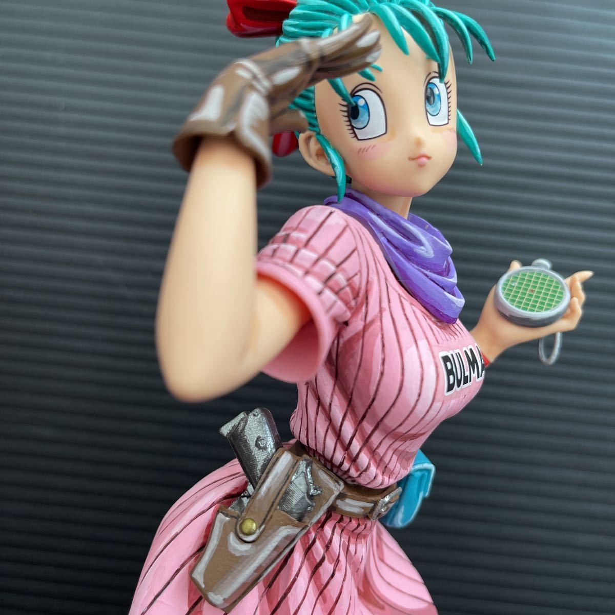 ドラゴンボール ブルマ 二次元リペイント 二次元彩色 ドラゴンボール ブルマ フィギュア フルリペイント 2D 二次元塗装 2