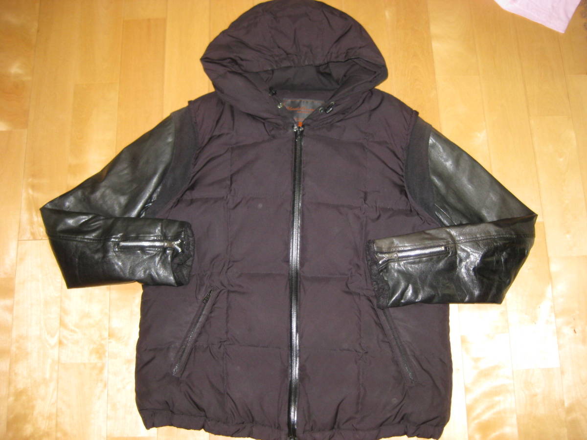 UNDERCOVER Guru Guru レザーダウンジャケット 06aw