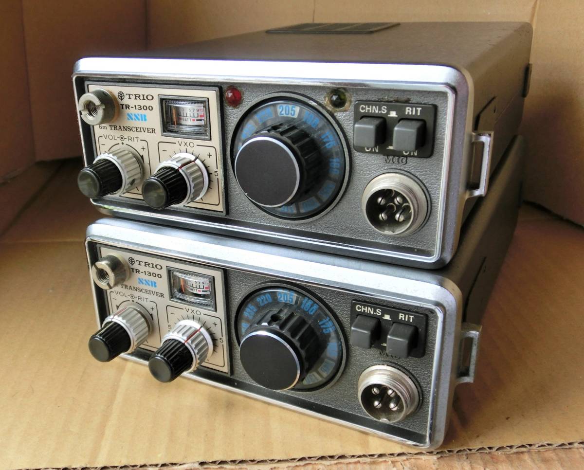 TRIO TR-1300(改)50MHz 6m SSBトランシーバー 動作品 アマチュア無線 TR-1300 50MHz SSBトランシーバー - YouTube