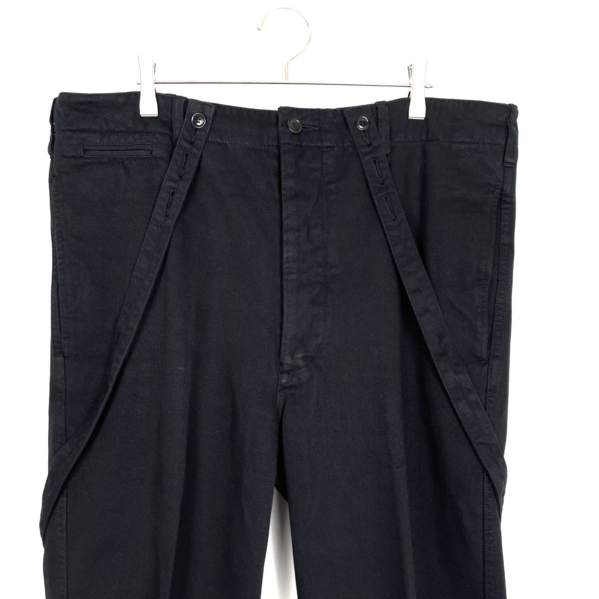 VISVIM(ビズビム) CAMUS BRACES PANTS WD 19SS (black)-GPSS - 日本