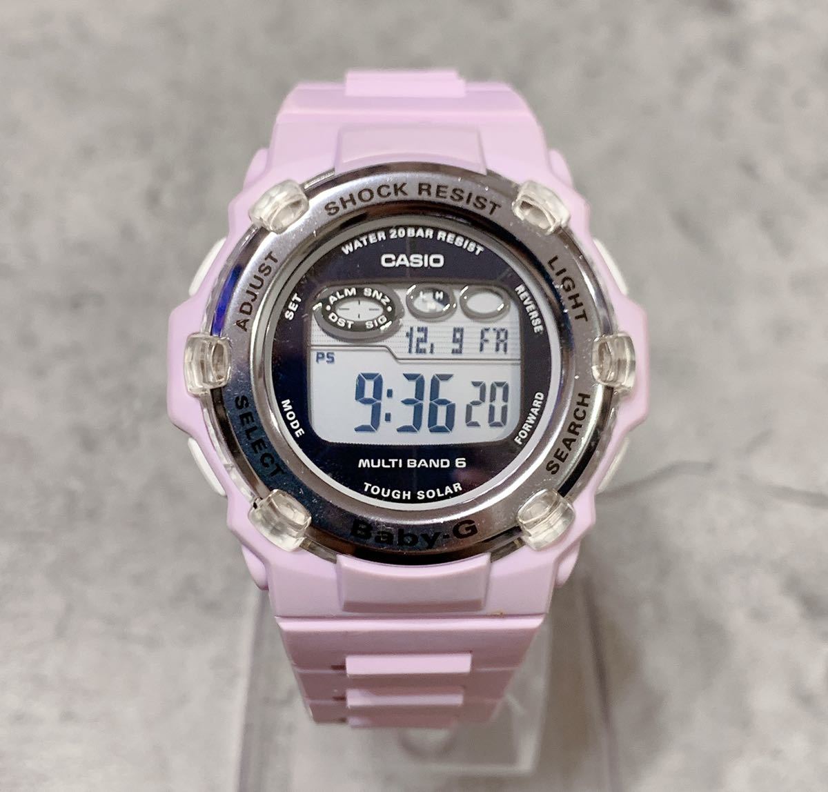 美品CASIO G-shock baby-G BGR-3003 腕時計パープルカシオ-便购网-日本